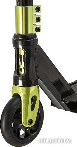 Самокат Novatrack Pixel BL 110A.PIXEL.BLM20 (черный/лайм)