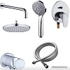 Душевая система Esko Set 6in1