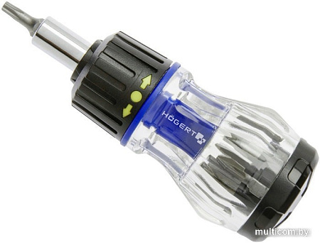 Отвертка с набором Hogert Technik HT1S214