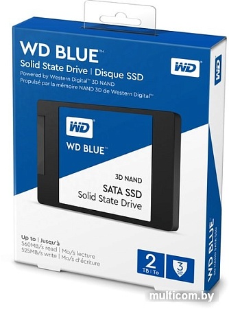 SSD WD Blue 3D NAND 4TB WDS400T2B0A