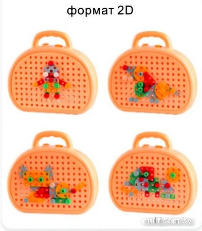 Конструктор/игрушка-конструктор Top Goods Ящик с инструментами 533-6А