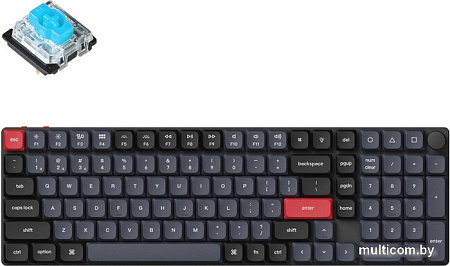 Клавиатура Keychron K17 Pro K17P-H1-RU (Gateron Low Profile Red)