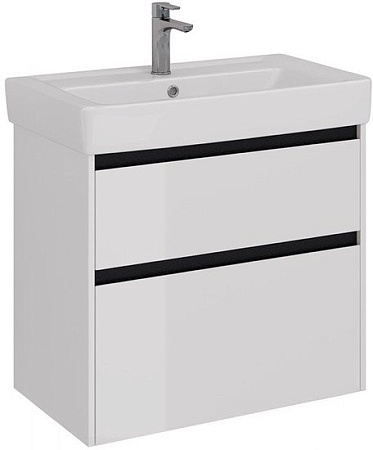 Lemark Тумба под умывальник Combi 80 LM03C80T (белый глянец)