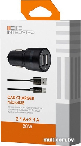 Зарядное устройство InterStep IS-CC-MICRO2KRT-000B201