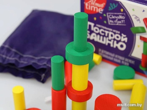 Развивающая игра Десятое королевство Построй башню Актив Time 04329