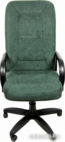 Офисное кресло Деловая обстановка Пилот Стандарт флок (зеленый)