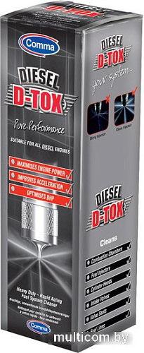 Присадка в топливо Comma Diesel D-TOX 400мл