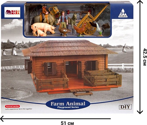 Игровой набор Masai Mara На ферме ММ205-043