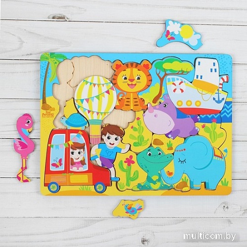 Мозаика/пазл Лесная мастерская Джунгли зовут с предсказанием 9617533