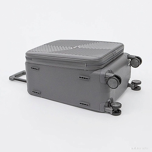 Чемодан-спиннер Francesco Molinary 338-2701/2-20DGR (темно-серый)