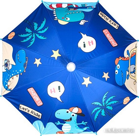 Складной зонт Белоснежка Веселые динозаврики 510-UM