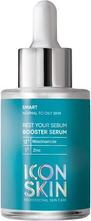 Icon Skin Сыворотка для лица Rest Your Sebum Себорегулирующая с ниацинамидом 30 мл