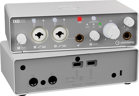 Аудиоинтерфейс Steinberg IXO22 (белый)