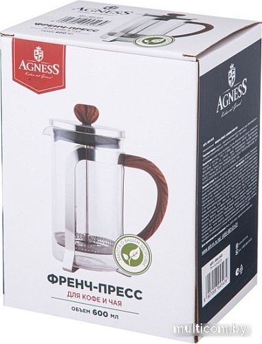 Френч-пресс Agness 894-543