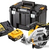 Дисковая (циркулярная) пила DeWalt DCS565P2 (с 2-мя АКБ, кейс)