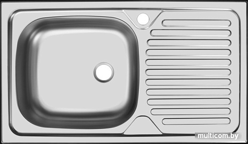 Кухонная мойка Ukinox Классика CLM760.435 ---W6K 2L-
