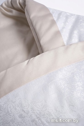 Постельное белье Perina Одеяло-конверт (бежево-белый)