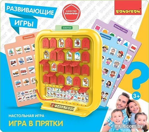 Развивающая игра Bondibon Игра в прятки ВВ5666
