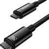 Кабель Baseus Tungsten Gold Fast Charging Data Cable USB Type-C - USB Type-C (1 м, черный)