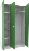 Шкаф распашной МДК Феникс СК3Ф-З 3-х створчатый 1200x490x1980 (зеленый)