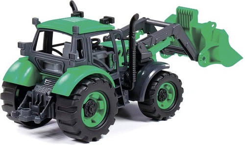 Погрузчик Полесье Прогресс 94629 (зеленый)