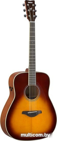 Электроакустическая гитара Yamaha FG-TA (коричневый санберст)