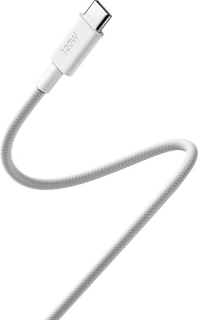 Кабель Xiaomi 120W USB Type-C - USB Type-C BHR087AGL (2 м, белый)