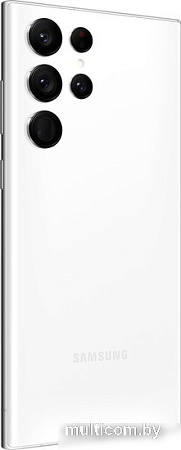 Смартфон Samsung Galaxy S22 Ultra 5G SM-S908B/DS 8GB/128GB (белый фантом)
