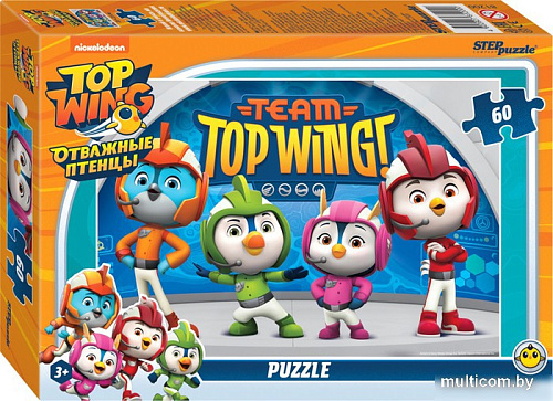 Пазл Step Puzzle Отважные птенцы 81200 (60 эл)