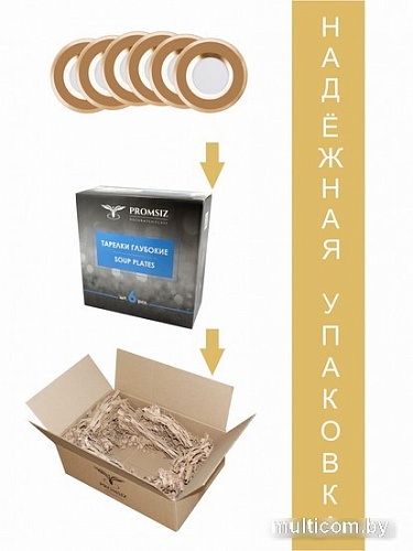 Набор тарелок Promsiz EAV79-335/S/Z/6/I