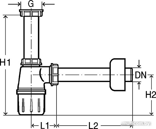 Сифон Viega 108694