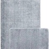 Набор ковриков Gokyildiz Soft Micro DUZ-7038-LIGHT-GRAY