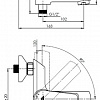 Смеситель Rubineta Deli-10 (SW) D10P08