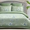 Постельное белье Arya Majestik Бамбук 2сп 8680943247520 (зеленый/синий)