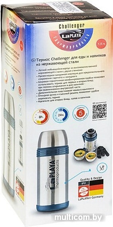 Термос для еды LaPlaya 560024 1.2л (серебристый)