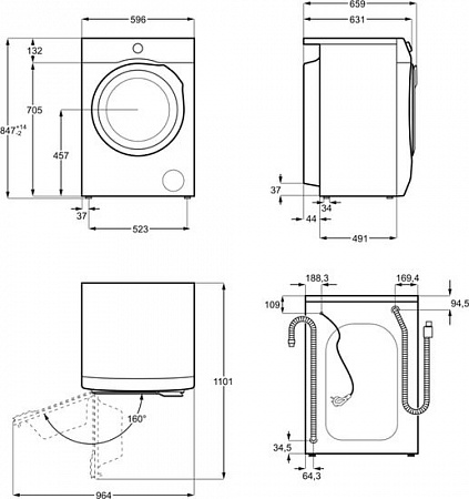 Стиральная машина Electrolux EW6F4R21B