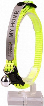 Ошейник Duvo Plus My Home 11159/lime (лайм)