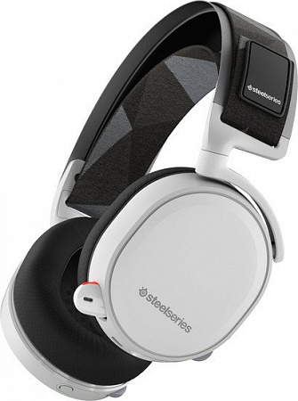 Наушники с микрофоном SteelSeries Arctis 7 (белый)