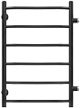 Полотенцесушитель Granula Трапеция 50х60 6 перекладин (боковое подключение, черный матовый)