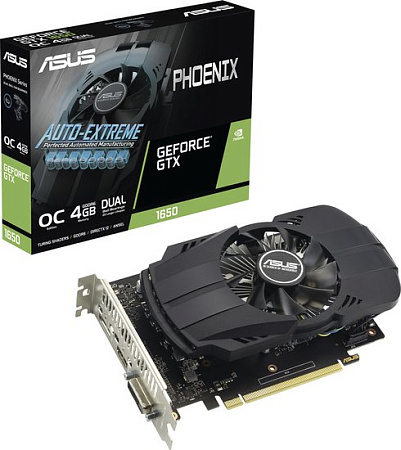 Видеокарта ASUS Phoenix GeForce GTX 1650 Evo OC Edition 4GB GDDR6 PH-GTX1650-O4GD6-P-EVO