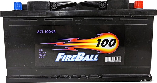 Автомобильный аккумулятор FireBall 6CT-100 NR (100 А·ч)