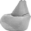 Кресло-мешок Sled Велюр 100x100x145 (графит)