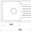 Кухонная мойка IDDIS Sound SND78SDi77
