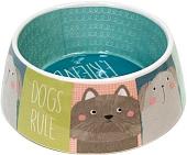 Миска TarHong Best Friends PVA3071PBDF (голубой с рисунком)