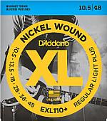 Струны для гитары D'Addario EXL-110+