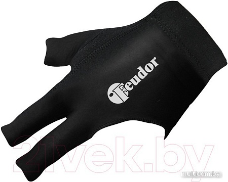 Перчатки для бильярда Feudor Pro Left 0804pr2L (M/L, черный)