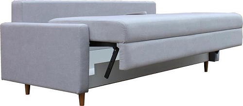 Диван Brioli Рензо П трехместный (рогожка, J2 бежевый)