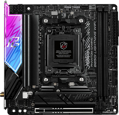 Материнская плата ASRock B850I Lightning WiFi Phantom Gaming