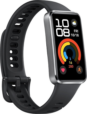 Фитнес-браслет Huawei Band 10 (матовый черный, международная версия)
