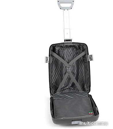 Чемодан-спиннер Francesco Molinary 337-HL301/3-27GRY (серый)